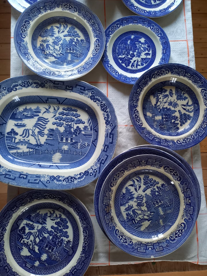 Fajance Samling Blue Willow