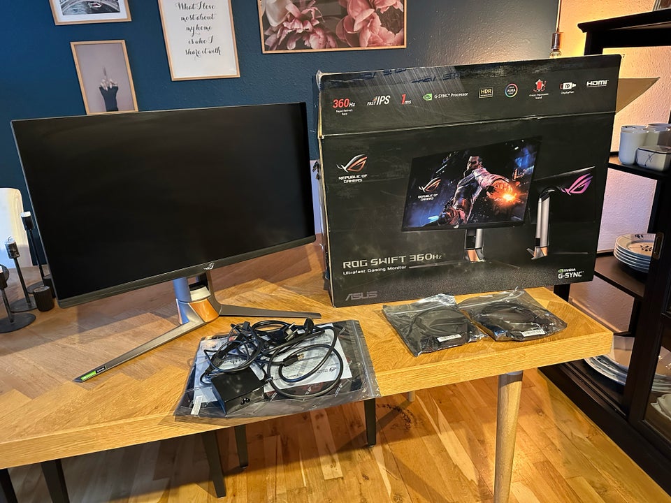 Asus, Rog Swift 360 Hz, 25 tommer