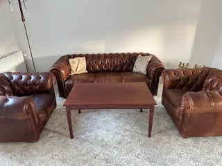 Chesterfield sofagruppe