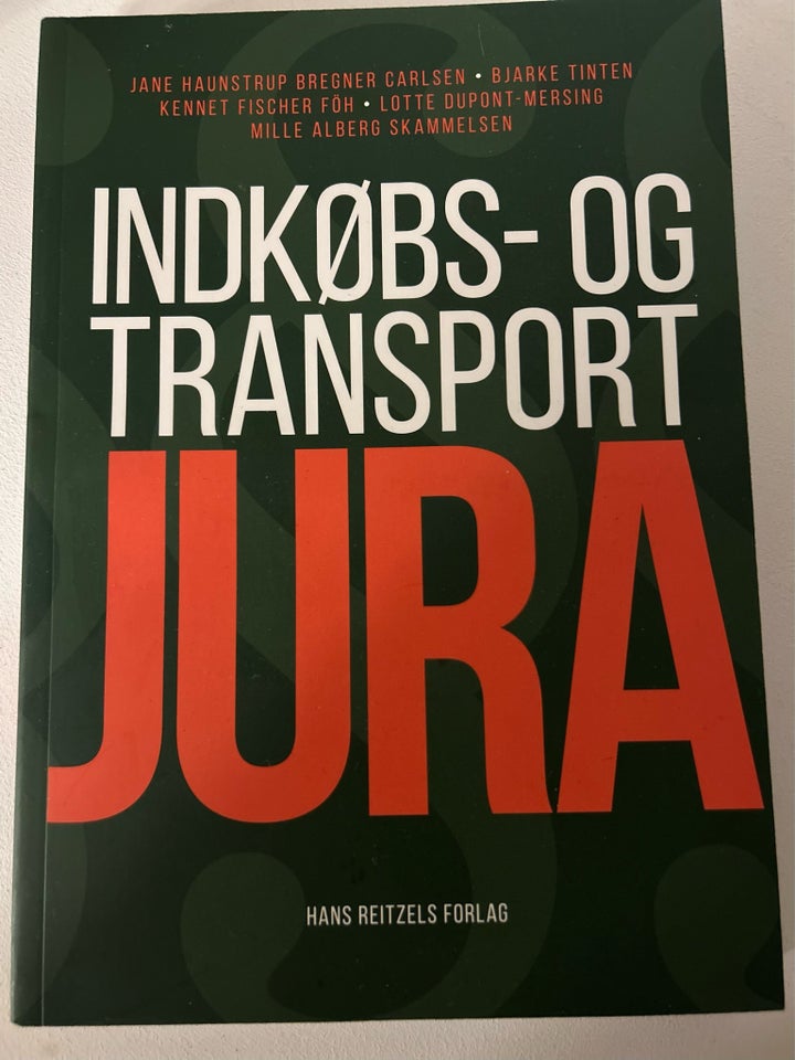 Indkøbs- og transport jura, emne: