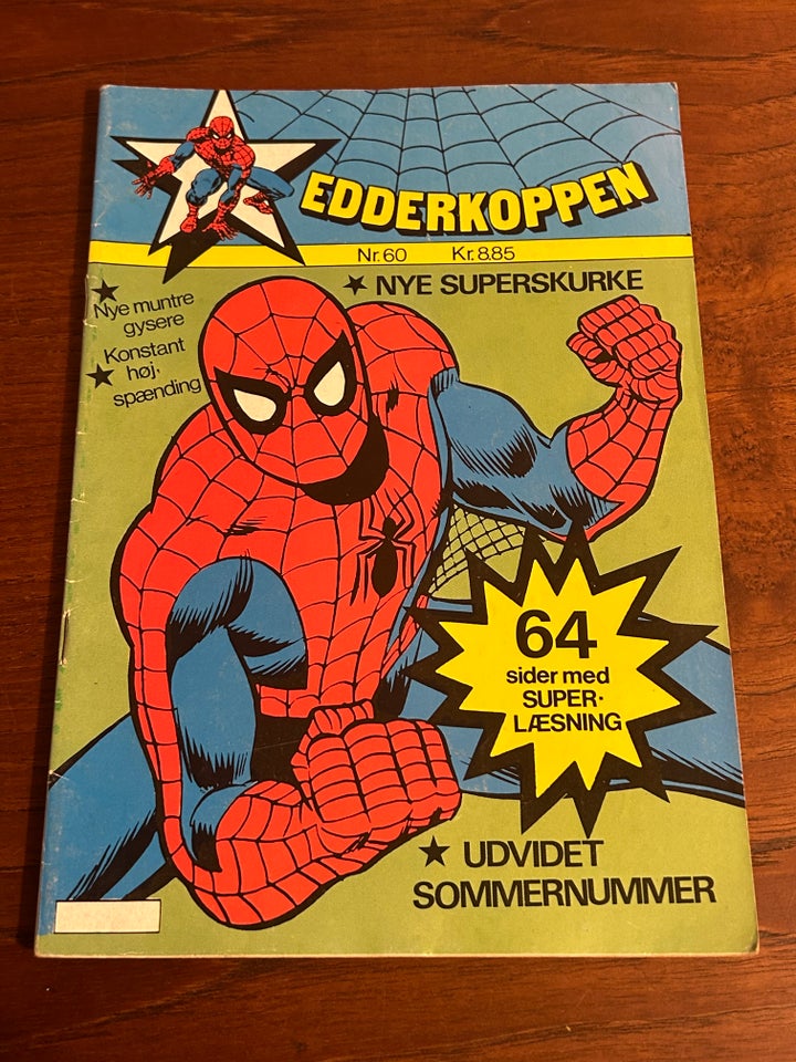 Edderkoppen 60 1984, Marvel,