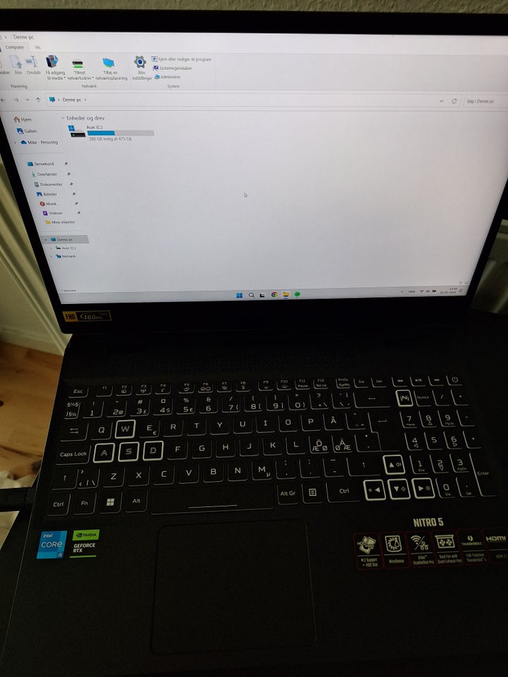 Acer Nitro AN515-58, 3.10 GHz, 16 GB