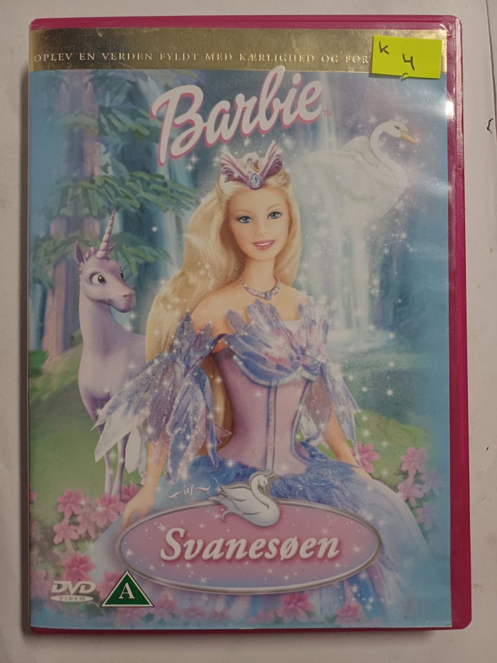 Barbie Svanesøen DVD tegnefilm