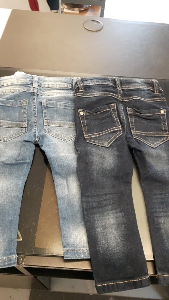 Jeans, 3 par cowboybukser, Str. 74 