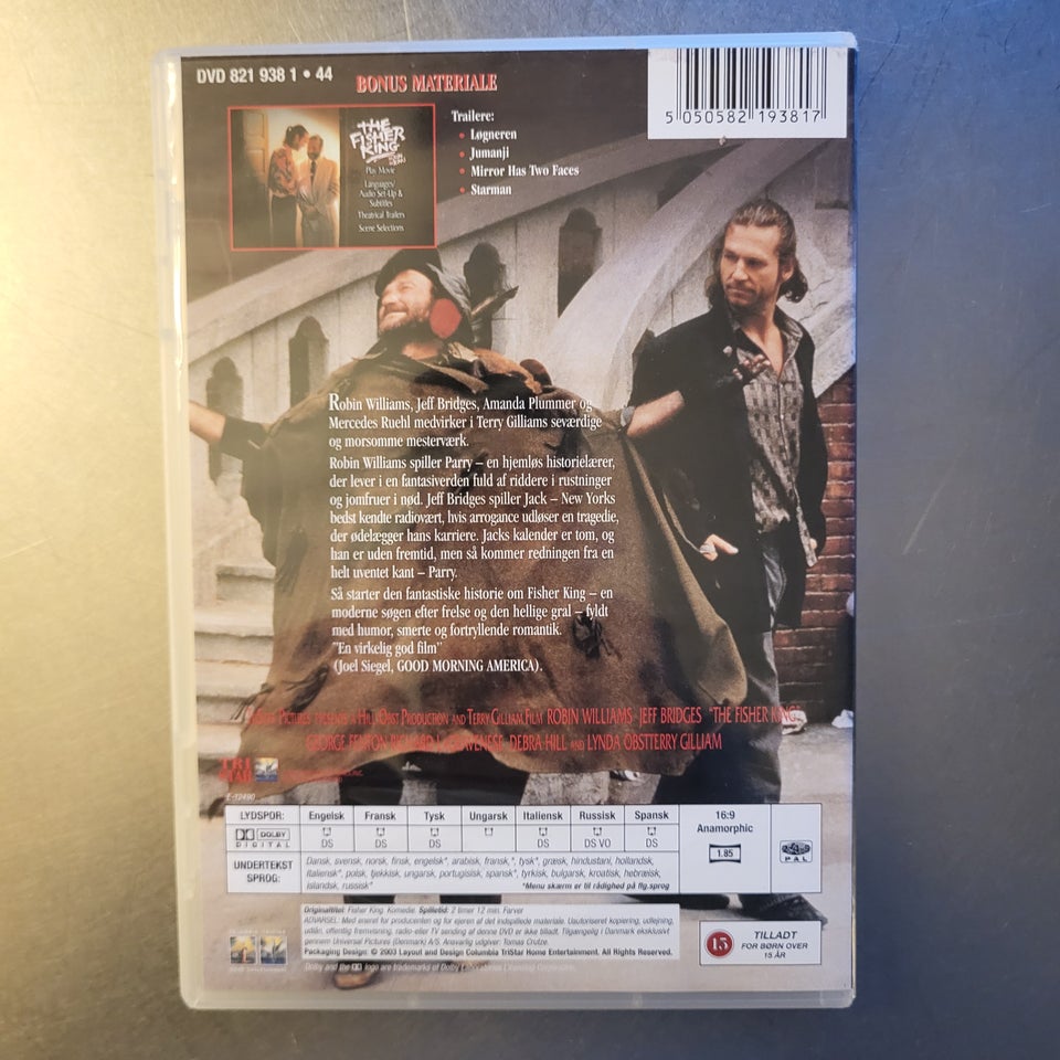 The fisher king, DVD, drama