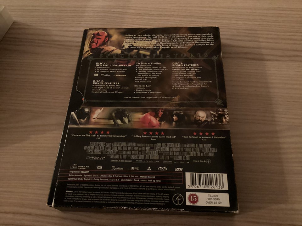 Hellboy, DVD, action