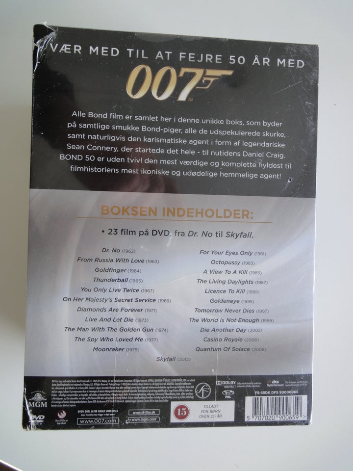 007, DVD, action