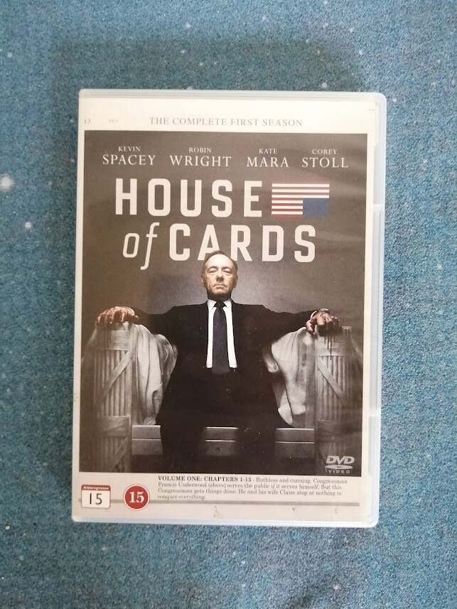 House of Cards Sæson 1, DVD,