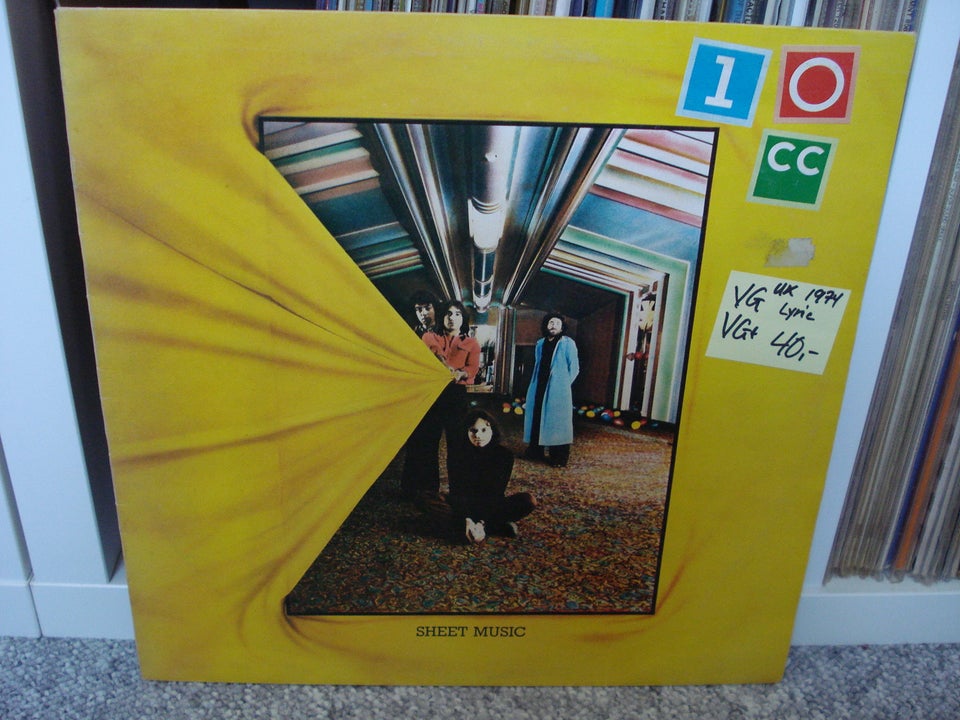 LP, 10cc, Sheet Music