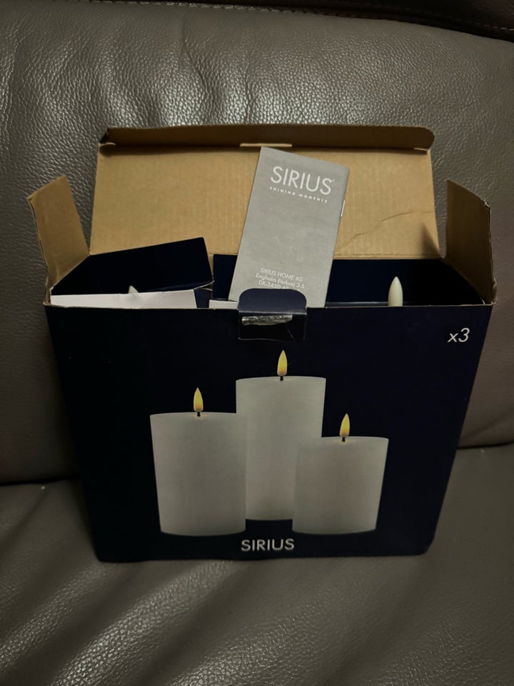 Sirius ledbloklys , Sille , White