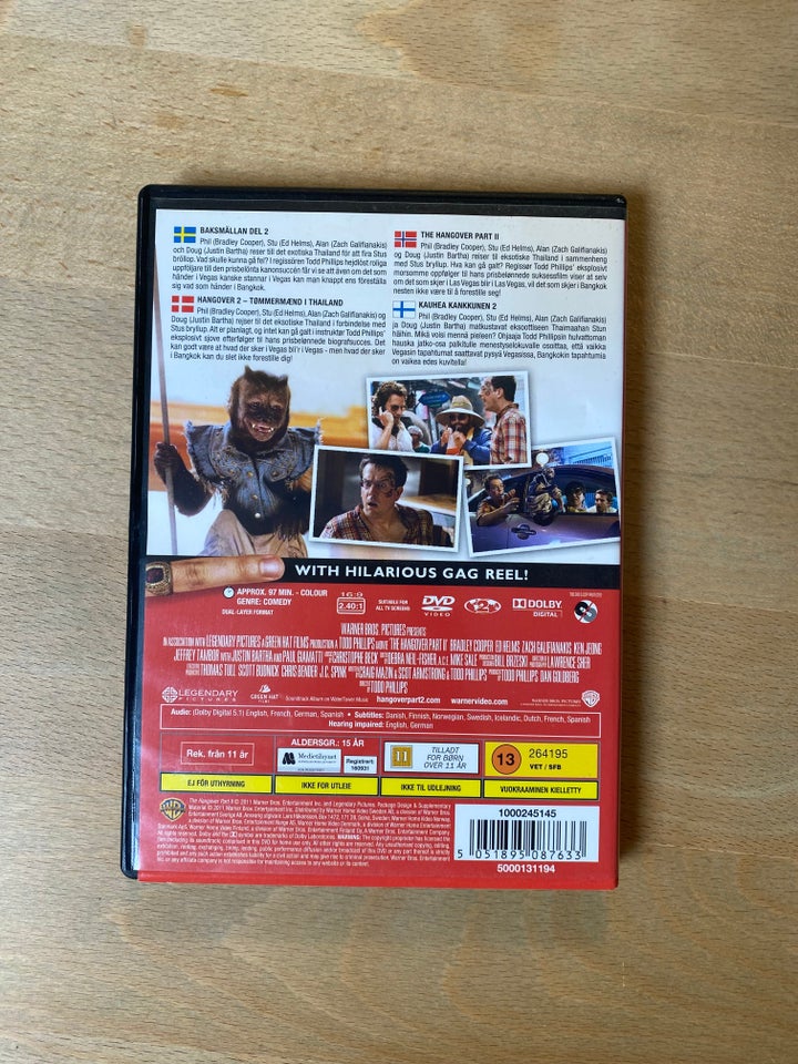 The Hangover 2 (2011) , DVD, komedie