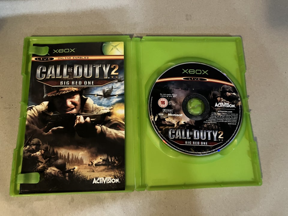 Call of Duty 2: Big Red One, Xbox