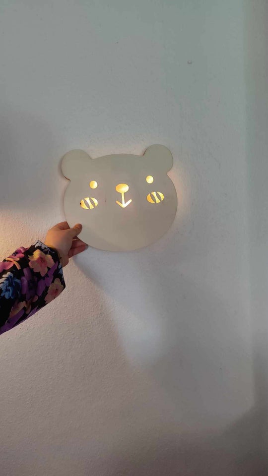 Lampe, Bamse LED lampe, Tiny