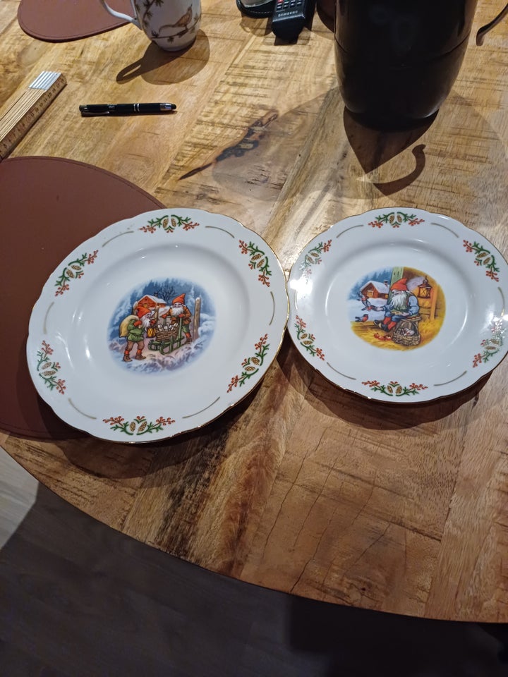 Porcelæn, Juletallerkner ,