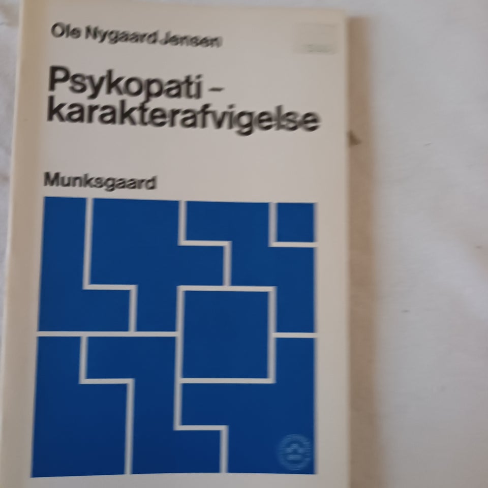 Psykopati- karakterafvigelse,