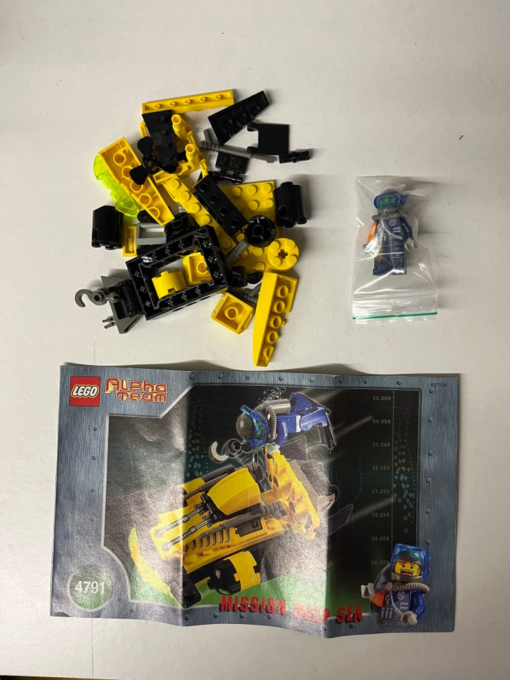 Lego Alpha team Mission Deep Sea