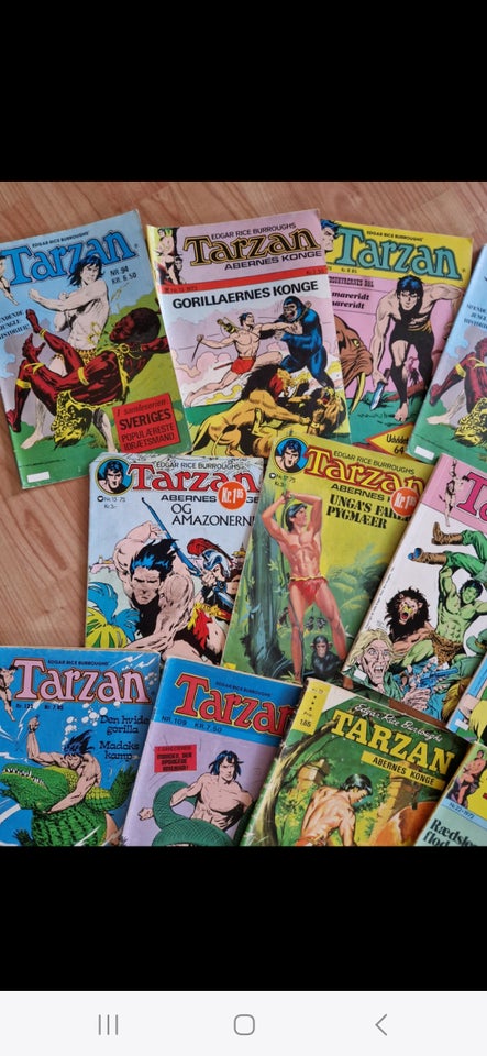 Tarzan, Tegneserie