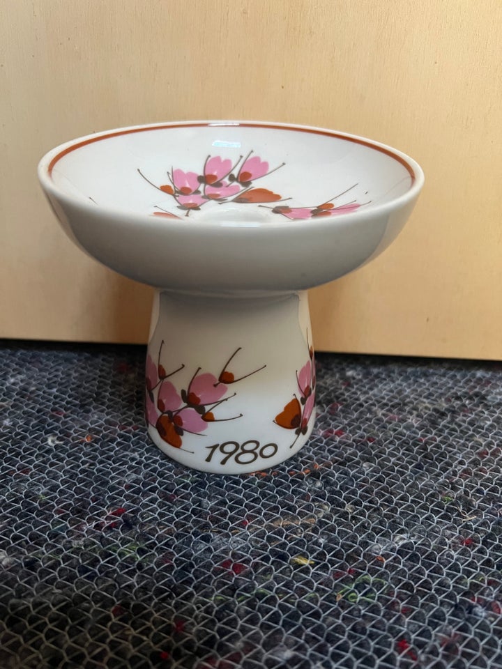 Porcelæn Lysestage 1980 Royal