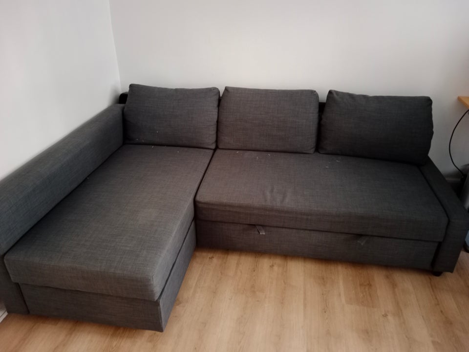 Hjørnesofa polyester 4 pers