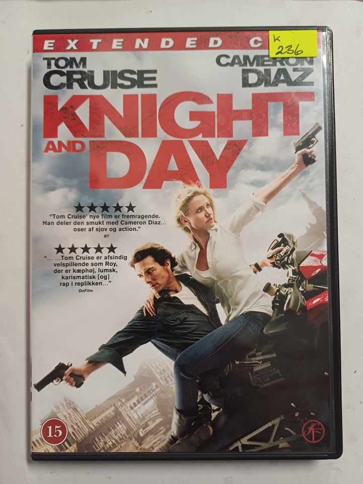 Knight and Day, DVD, action