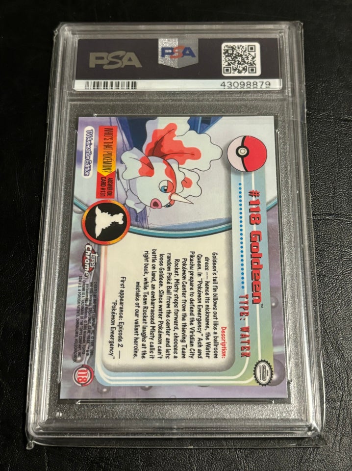 Samlekort, Goldeen 118 Topps