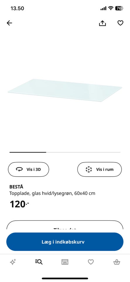 Andet skab, Ikea bestå