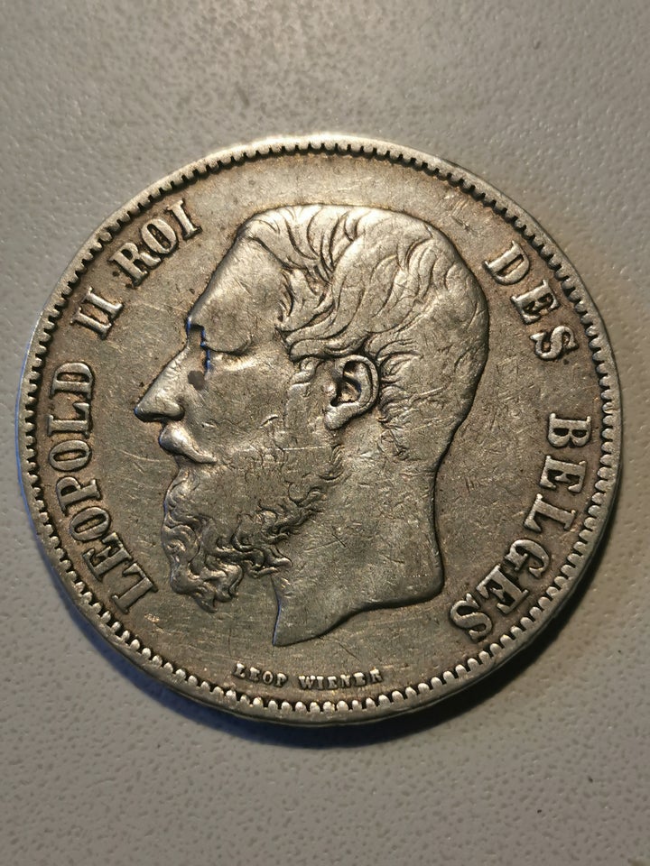 Vesteuropa, mønter, 5 franc