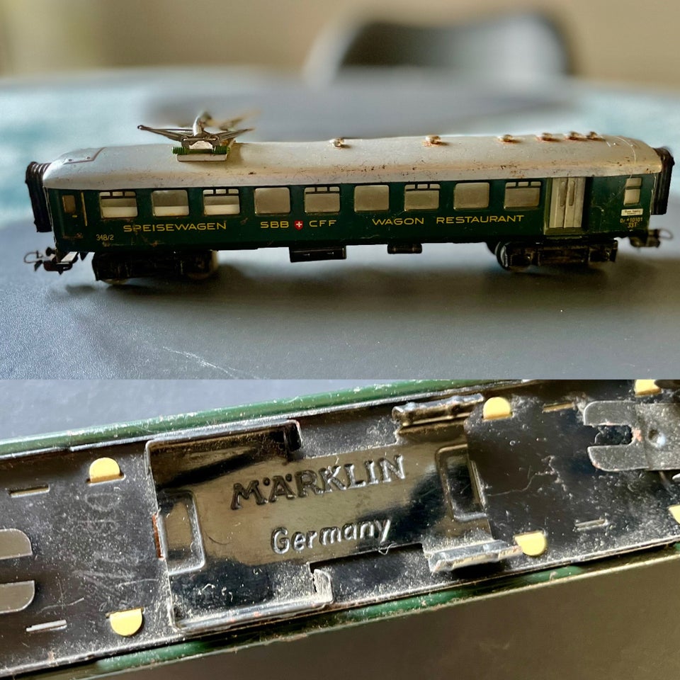 Modeltog Märklin Spisevogn og