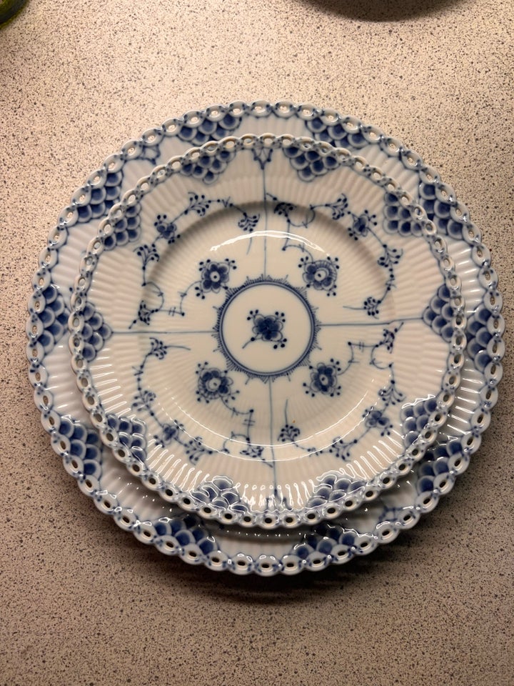 Porcelæn, Tallerken , Royal