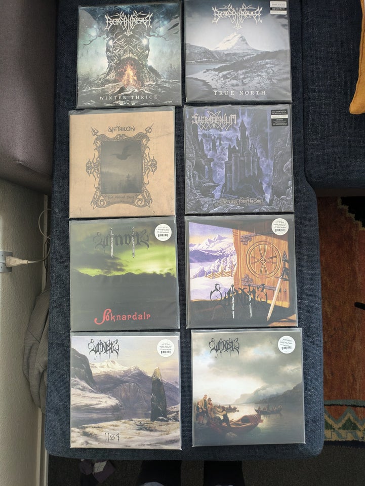 LP, Black metal, diverse