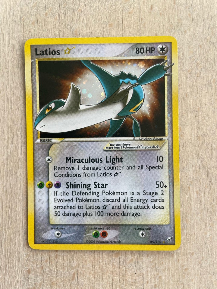 Samlekort, Pokemon latios