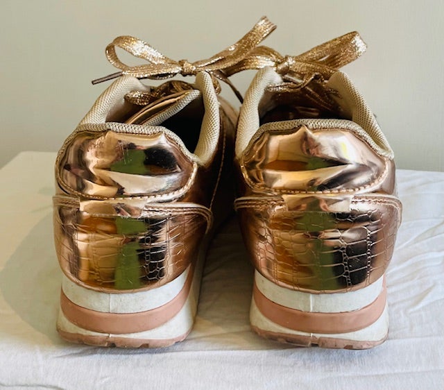 Sneakers, str. 37, Guld