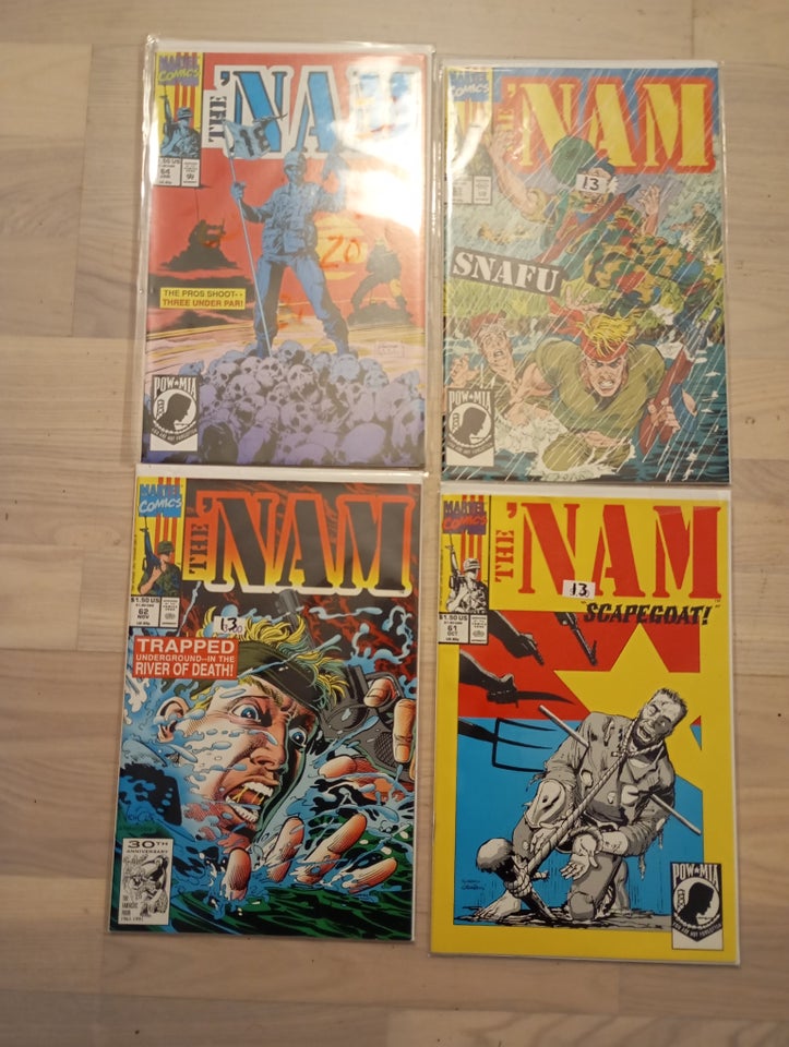 Uåbne The nam War comic, Tegneserie