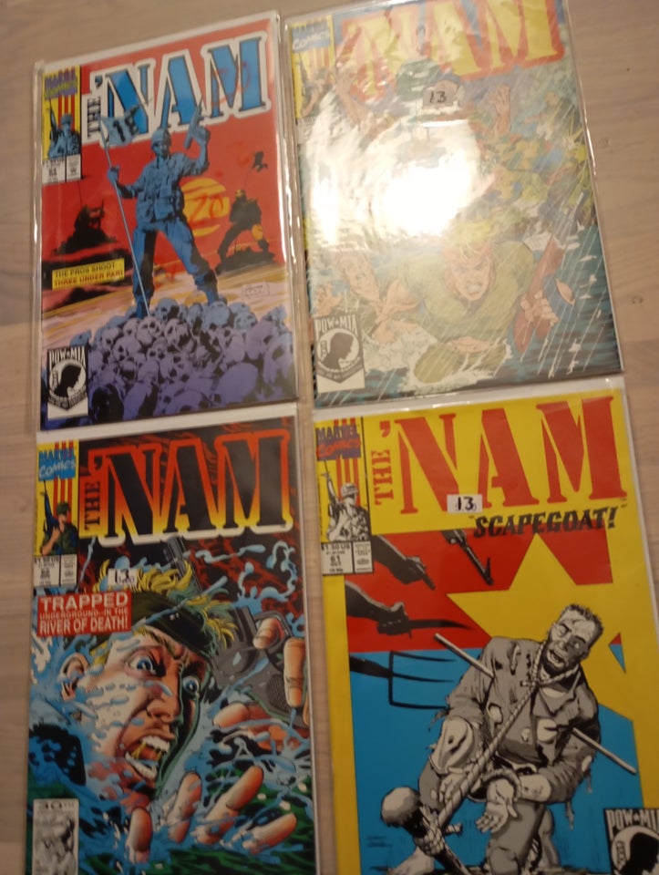 Uåbne The nam War comic, Tegneserie