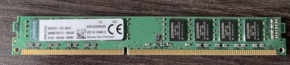 Kingston 8 GB DDR3 SDRAM