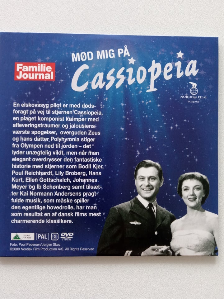 Mød mig på Cassiopeia, DVD,