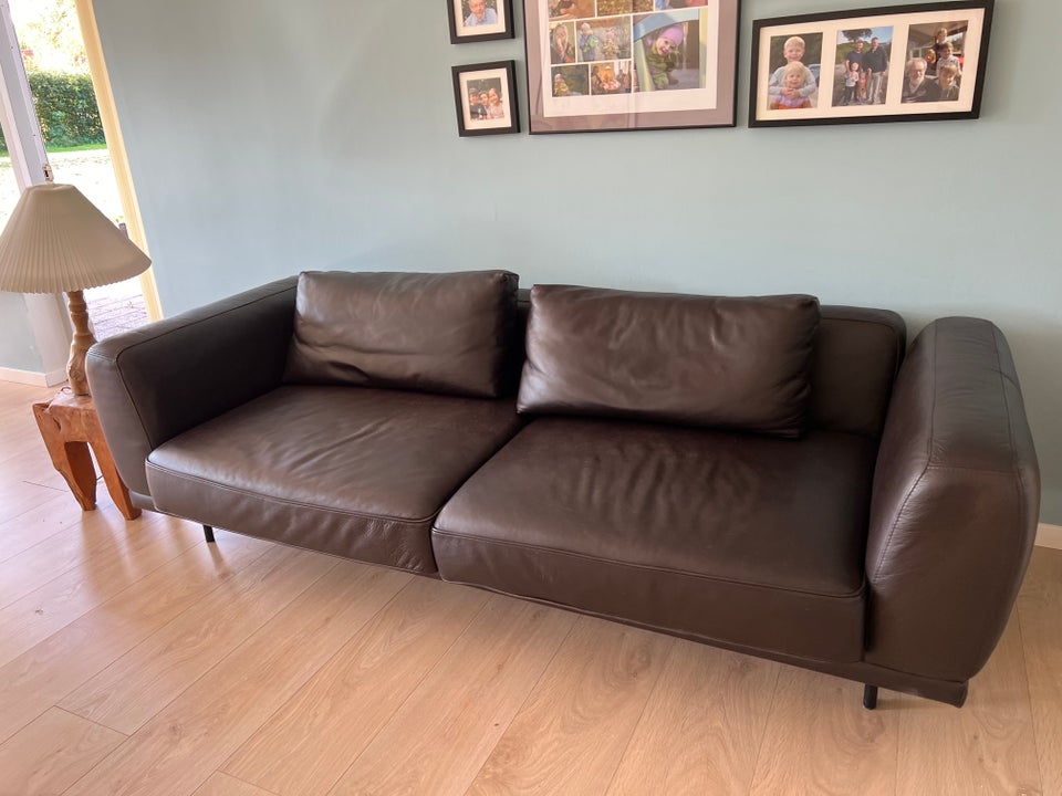 Sofa læder 3 pers