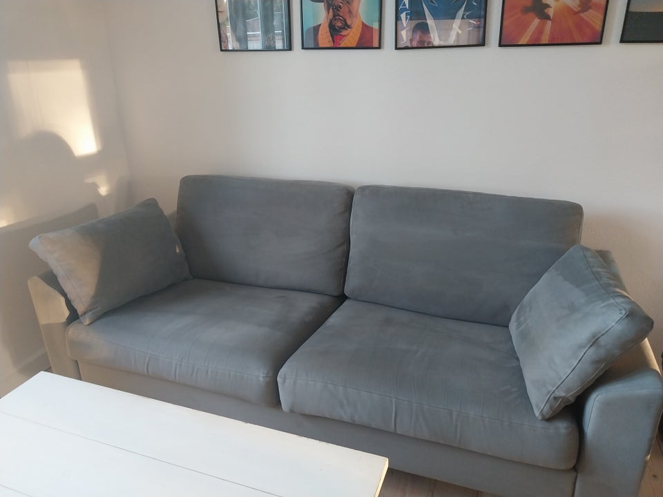 Sofa, alcantara, 2 pers.