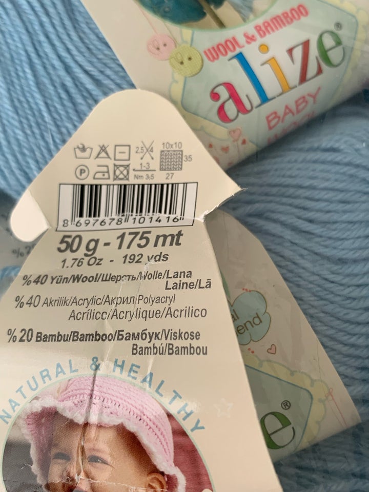 Garn, Alize baby wool