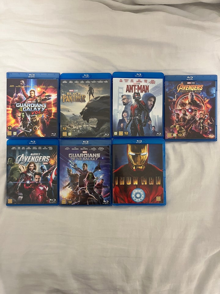 Marvel blu-Ray, Blu-ray, action