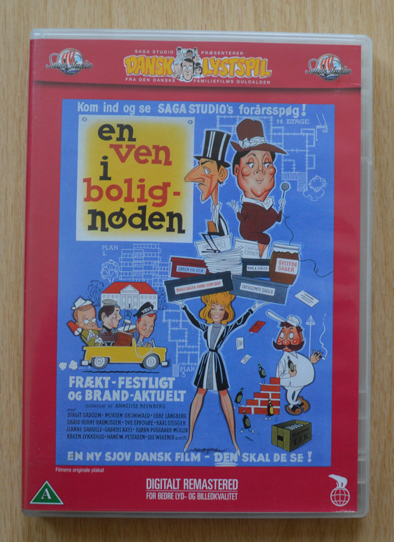 En ven i bolignøden, DVD, komedie