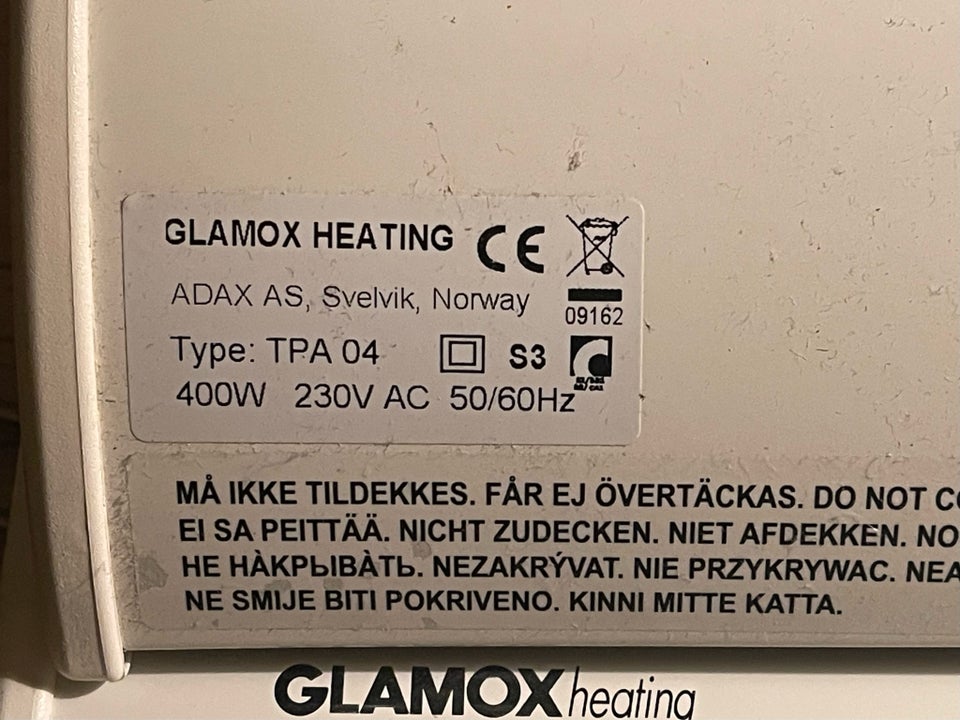 Elradiator, Glamox