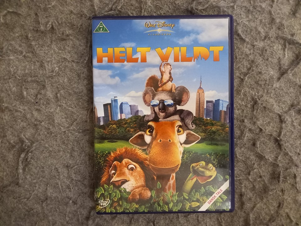 Helt Vildt Walt Disney, DVD,