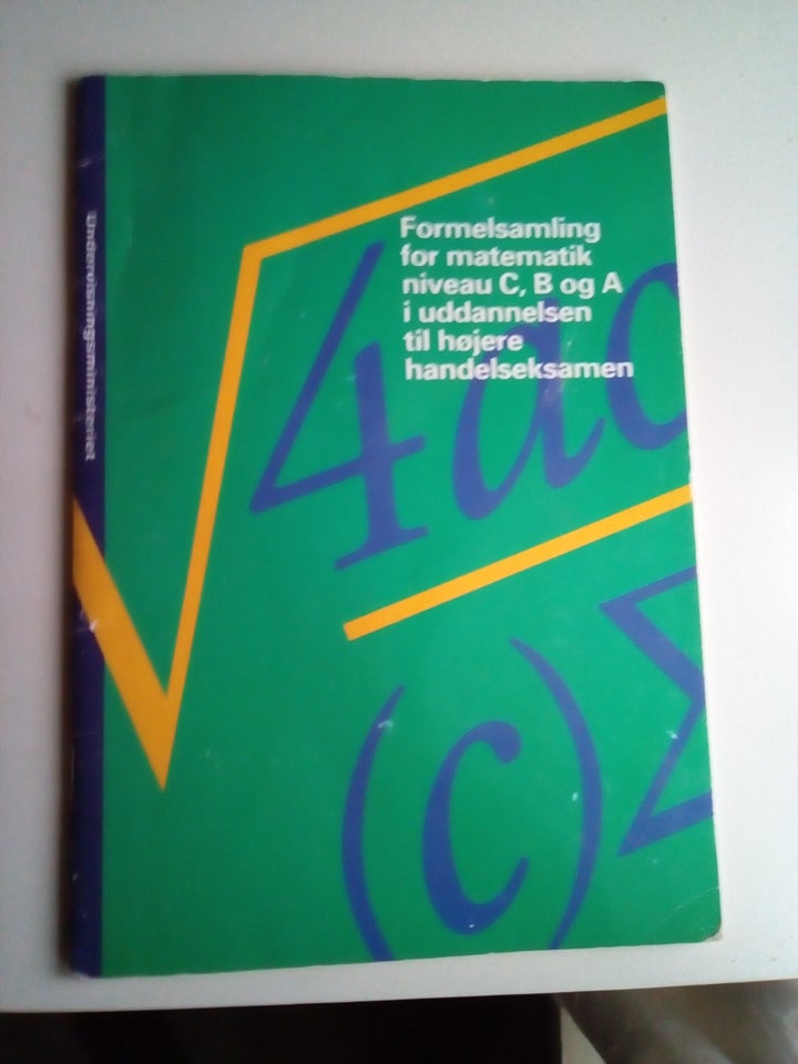 Formelsamling matematik CBA,