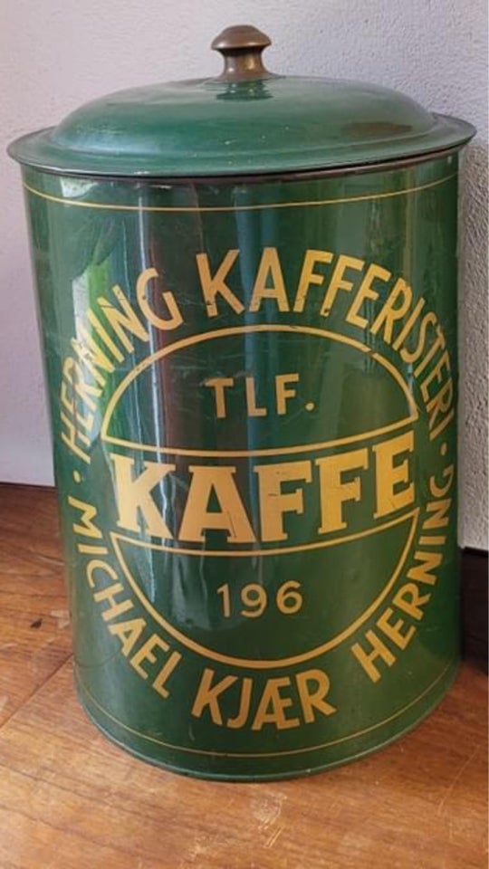 Dåser Stor kaffe dåse