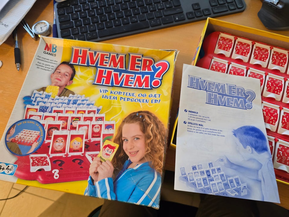 Hvem er Hvem, Børnespli, brætspil