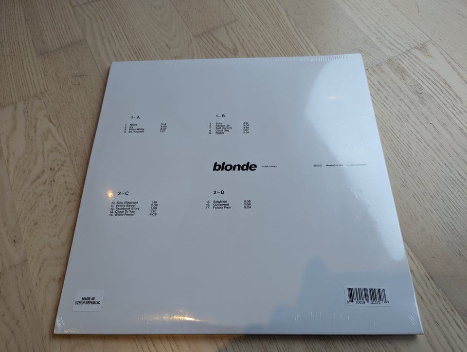 LP, Frank Ocean, Blonde