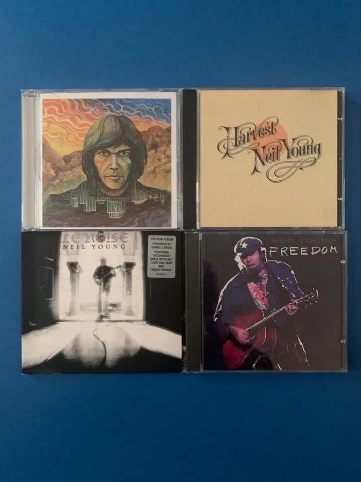 NEIL YOUNG: 4 CD ALBUMS, rock