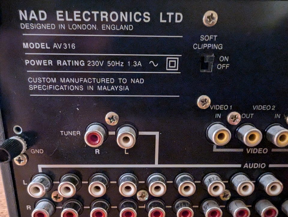 NAD, AV 316, Rimelig