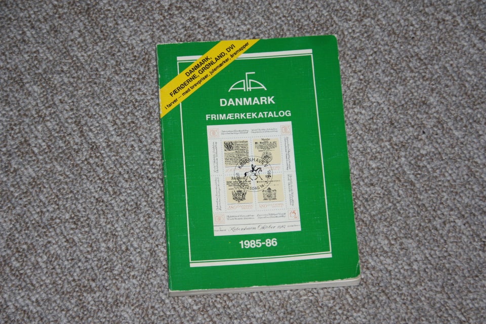 Frimærkekatalog 1985-86 af Lars